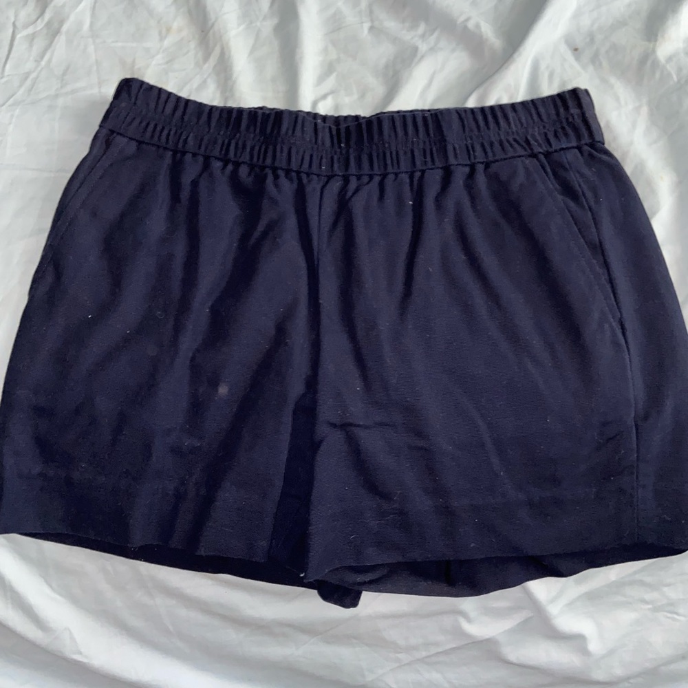 J crew blue navy shorts
